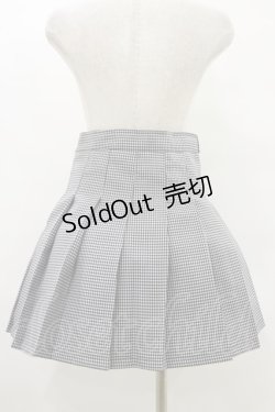 画像2: MORPH8NE / OFF SKIRT L ブラック×ホワイト H-25-07-29-004-PU-SK-KB-ZS