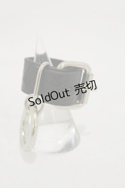 画像1: ニュリカデリック / ベルトリングリング 5〜20号 ブラック H-25-07-29-049-PU-AC-KB-ZY
