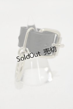 画像1: ニュリカデリック / ベルトリングリング 5〜20号 ブラック H-25-07-29-050-PU-AC-KB-ZS