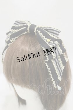 画像1: BABY,THE STARS SHINE BRIGHT / Muse〜祈りの詩〜カチューシャ  ブラック H-25-07-30-001-BA-AC-NS-ZH