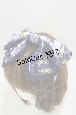 画像1: BABY,THE STARS SHINE BRIGHT / ALICEのドールハウスカチューシャ  ネイビー H-25-07-30-007-BA-ZA-NS-ZH