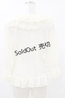 画像2: ALICE and the PIRATES / 恋の雨音ブラウス Free アイボリー H-25-07-30-048-PA-BL-NS-ZH
