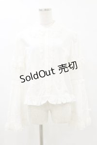 Daydream shop（海外ロリータブランド） / 姫袖ブラウス L オフ H-25-07-30-050-LO-BL-NS-ZH