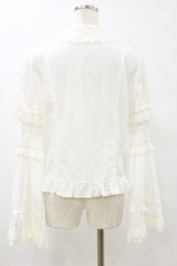 画像2: Daydream shop（海外ロリータブランド） / 姫袖ブラウス L オフ H-25-07-30-050-LO-BL-NS-ZH