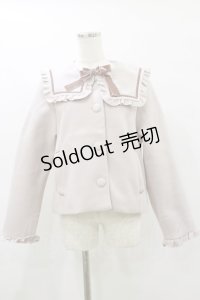 m petit by misako / セーラーショートコート L ピンク H-25-07-30-055-LO-CO-NS-ZT0806H