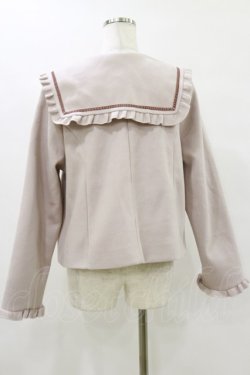 画像2: m petit by misako / セーラーショートコート L ピンク H-25-07-30-055-LO-CO-NS-ZH