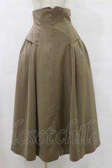 an another angelus / コルセット風サイドタックスカート Free D/BEIGE H-25-07-30-060-CA-SK-NS-ZH