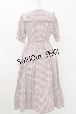 画像2: m petit by misako / AM*ギンガムCHKワンピース L レッド H-25-07-30-069-LO-OP-NS-ZH