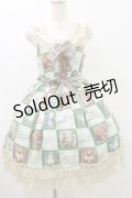BABY,THE STARS SHINE BRIGHT / Ex libris the DOLLSレースフリルジャンパースカート Free グリーン H-25-07-30-073-BA-OP-NS-ZH