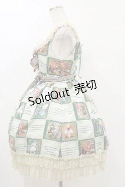 画像3: BABY,THE STARS SHINE BRIGHT / Ex libris the DOLLSレースフリルジャンパースカート Free グリーン H-25-07-30-073-BA-OP-NS-ZH
