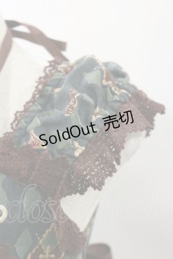 画像5: ALICE and the PIRATES / ミセス・ハロウィンアップルの奇妙な晩餐会柄ジャンパースカートII Free グリーン H-25-07-30-075-PA-OP-NS-ZH