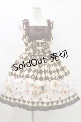 BABY,THE STARS SHINE BRIGHT / ALICE'S Marchin' Cookie Flavourミルキージャンパースカート Free ブラウン H-25-07-30-076-BA-OP-NS-ZH