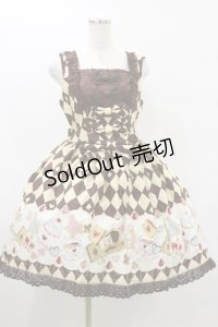 BABY,THE STARS SHINE BRIGHT / ALICE'S Marchin' Cookie Flavourミルキージャンパースカート Free ブラウン H-25-07-30-076-BA-OP-NS-ZH