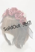 ALICE and the PIRATES / Dearest roseカチューシャ  ブラック H-25-07-30-002-PA-AC-NS-ZH