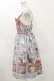 画像3: Royal Princess Alice / Wrapping Ribbon Cat・ねこ助コラボジャンパースカート Free ブルー H-25-07-30-083-LO-OP-NS-ZH (3)