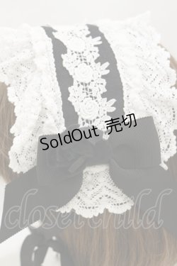 画像2: BABY,THE STARS SHINE BRIGHT / 薔薇の乙女ヘッドドレス Free ブラック H-25-07-30-017-BA-AC-NS-ZH