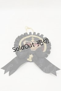 ALICE and the PIRATES / Royal crown's tea package seriese柄ロゼッタ  ブラック H-25-07-30-023-PA-ZA-NS-ZH