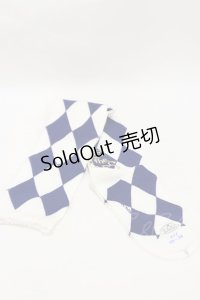 ALICE and the PIRATES / A/Pダイヤ柄オーバーニーソックス  オフ/ネイビー H-25-07-30-026-PA-ZA-NS-ZH