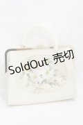 an another angelus / アートタッチフラワー刺繍ハンドバッグ  オフ H-25-07-30-032-CA-BG-NS-ZH