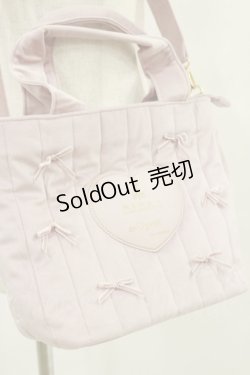 画像2: m petit by misako / NINA'Sコラボベロアリボン2wayバッグ  ピンク H-25-07-30-033-LO-BG-NS-ZH