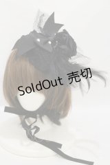 ALICE and the PIRATES / Vampire Rose丸型ヘッドドレス  ブラック H-25-07-30-004-PA-AC-NS-ZH