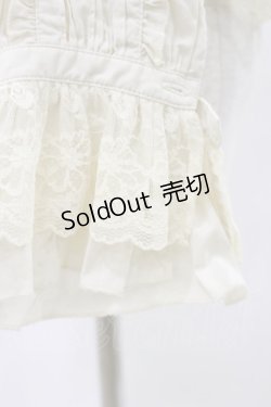 画像4: metamorphose / スタンドカラーオーバーブラウス Free アイボリー H-25-07-30-044-ME-BL-NS-ZH