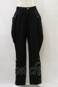 ALICE and the PIRATES / 星空POLICEジョッパーズパンツ Mens ブラック H-25-07-31-052-PA-PA-NS-ZH