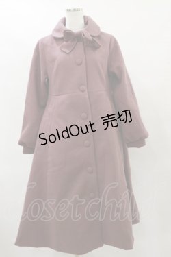 画像1: m petit by misako / ロングコート LL ピンク H-25-07-31-061-LO-CO-NS-ZH