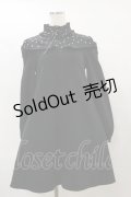 Ank Rouge / ハートドットワンピース M ブラック H-25-07-31-063-CA-OP-NS-ZH