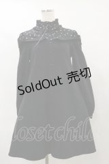 Ank Rouge / ハートドットワンピース M ブラック H-25-07-31-063-CA-OP-NS-ZH