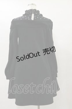 画像2: Ank Rouge / ハートドットワンピース M ブラック H-25-07-31-063-CA-OP-NS-ZH