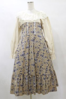 画像1: marcHenTica / ロングワンピース Free 生成り H-25-07-31-067-LO-OP-NS-ZH