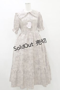画像1: m petit by misako / TT*AMセーラーエリワンピース S 中茶 H-25-07-31-068-LO-SK-NS-ZH
