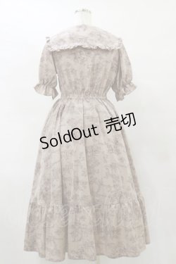 画像2: m petit by misako / TT*AMセーラーエリワンピース S 中茶 H-25-07-31-068-LO-SK-NS-ZH
