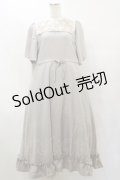 m petit by misako / レースセーラーワンピース M グレー H-25-07-31-072-LO-OP-NS-ZH