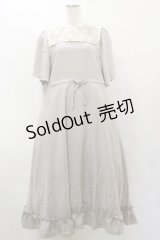 m petit by misako / レースセーラーワンピース M グレー H-25-07-31-072-LO-OP-NS-ZH