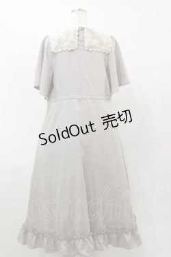 画像2: m petit by misako / レースセーラーワンピース M グレー H-25-07-31-072-LO-OP-NS-ZH