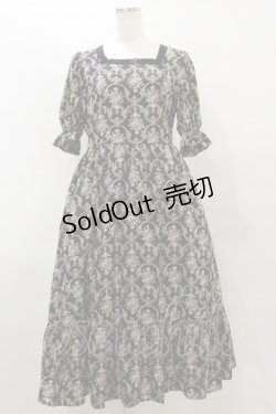 画像1: m petit by misako / トワルドジュイワンピース M ブラック H-25-07-31-074-LO-OP-NS-ZH