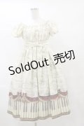 Enchantlic Enchantilly / アンティークエレガンスピアノワンピース Free 生成り H-25-07-31-078-LO-OP-NS-ZH
