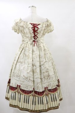 画像2: Enchantlic Enchantilly / アンティークエレガンスピアノワンピース Free 生成り H-25-07-31-078-LO-OP-NS-ZH