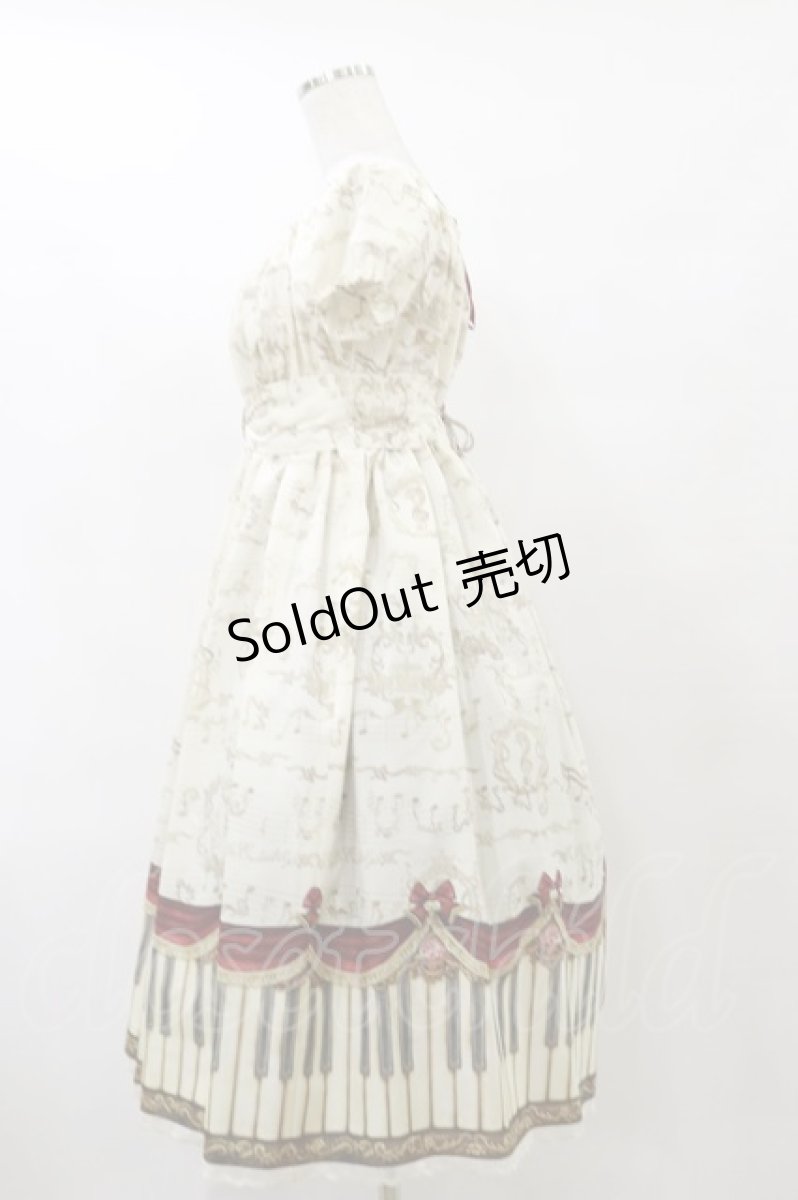 画像3: Enchantlic Enchantilly / アンティークエレガンスピアノワンピース Free 生成り H-25-07-31-078-LO-OP-NS-ZH (3)