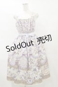 Enchantlic Enchantilly / すみれのお茶会ティアードジャンパースカート Free 生成り H-25-07-31-079-LO-OP-NS-ZH