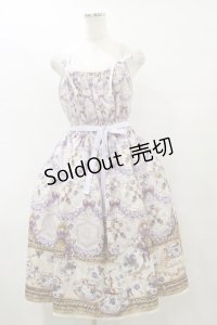 Enchantlic Enchantilly / すみれのお茶会ティアードジャンパースカート Free 生成り H-25-07-31-079-LO-OP-NS-ZH