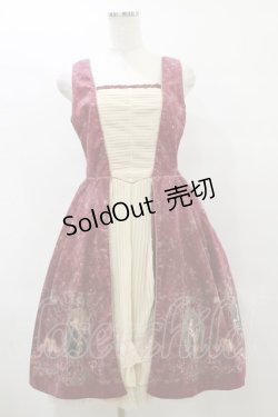 画像1: Secret Honey / クリスマスエンシャンテッドサーキュラーワンピース(ベルver) Free レッド H-25-07-31-083-CA-OP-NS-ZH
