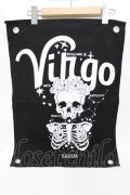 KILL STAR / VIRGO MINI TAPESTRY  黒 H-25-07-31-1003-SL-ZA-KB-ZH