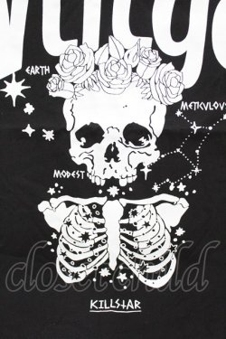 画像2: KILL STAR / VIRGO MINI TAPESTRY  黒 H-25-07-31-1003-SL-ZA-KB-ZH