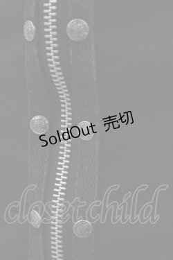 画像4: Ozz Croce / ホルターネックZIPビスチェ  黒 H-25-07-31-1039-OO-TO-KB-ZH