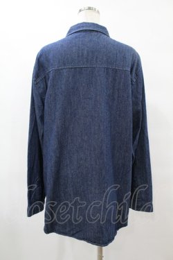 画像2: Candy Stripper / DENIM SHIRTS  ブルー H-25-07-31-1047-PU-BL-KB-ZH