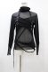画像1: PUNK RAVE / メッシュ切替ハイネックトップス M-L 黒 H-25-07-31-1052-PU-TO-KB-ZH (1)