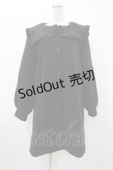 merry jenny / Aラインセーラーコート  ブラック H-25-07-31-1053-LO-CO-KB-ZH